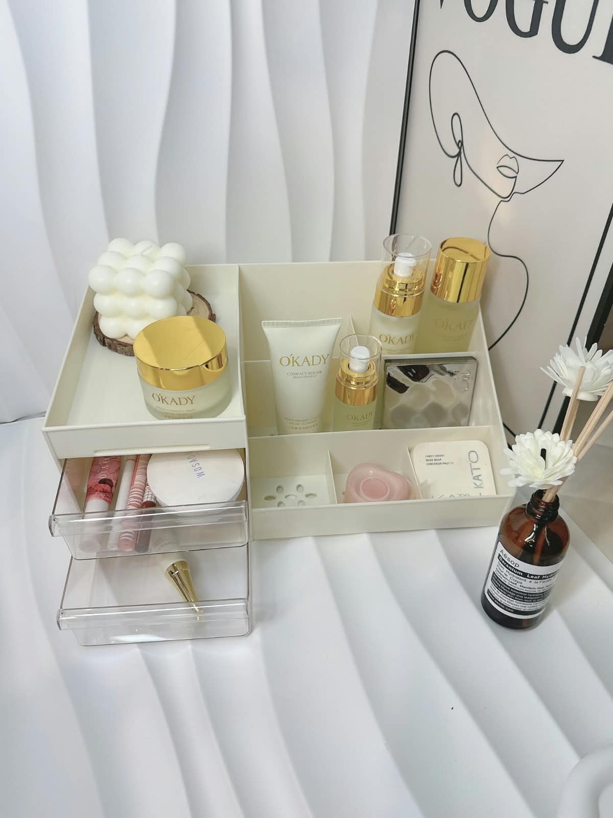 Desktop Cosmetic Organizer
